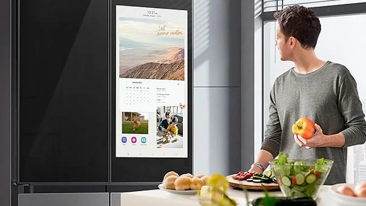 Samsung'tan yapay zeka destekli buzdolabı