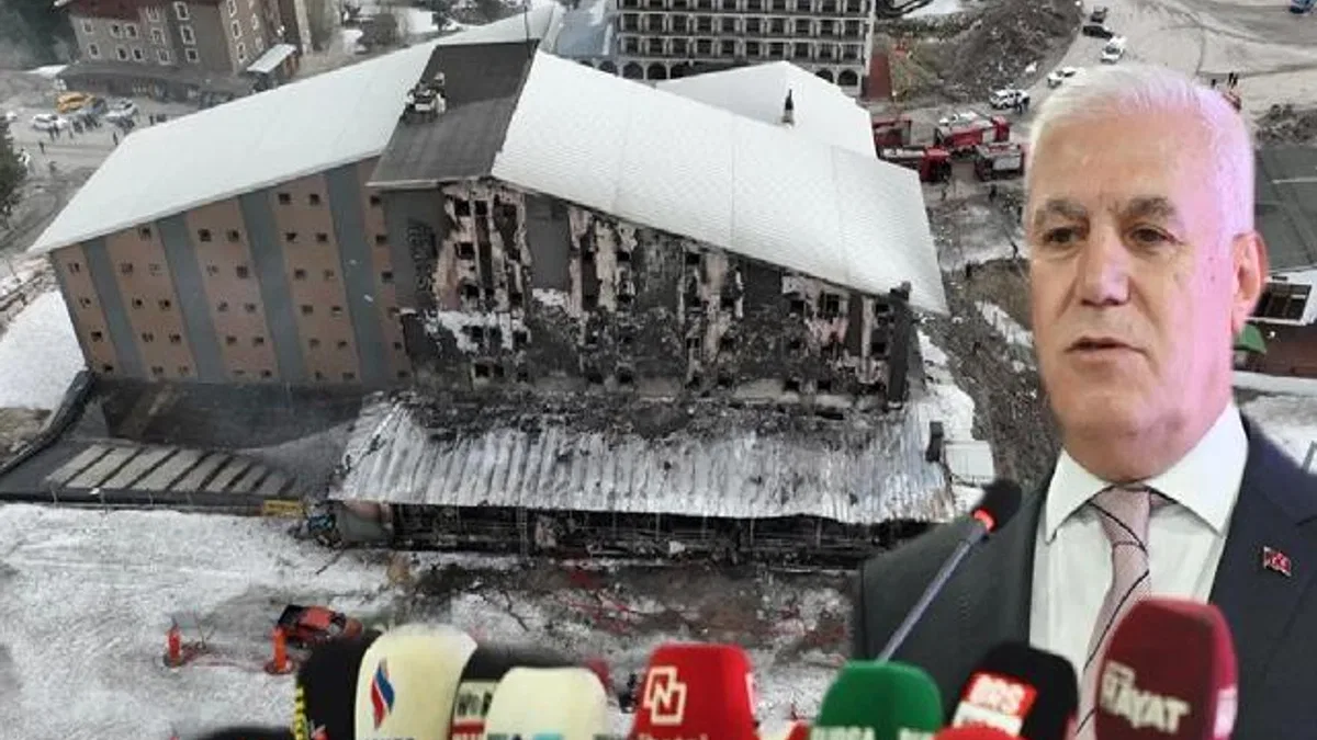Başkan Bozbey Uludağ'daki otel yangınını değerlendirdi: Sezondan sonra olması faciayı önledi!