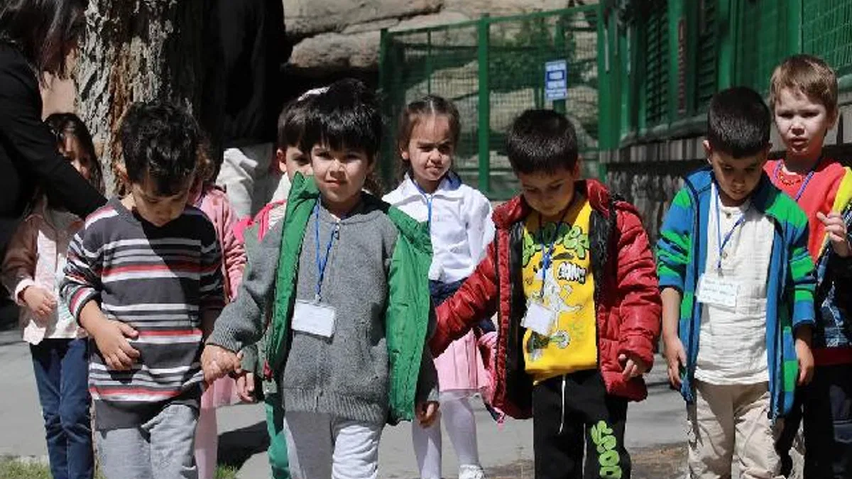 Minikler can dostlarla tanıştı