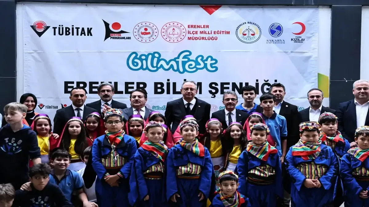 Erenler bilim şenliği öğrencileri bilimle buluşturuyor
