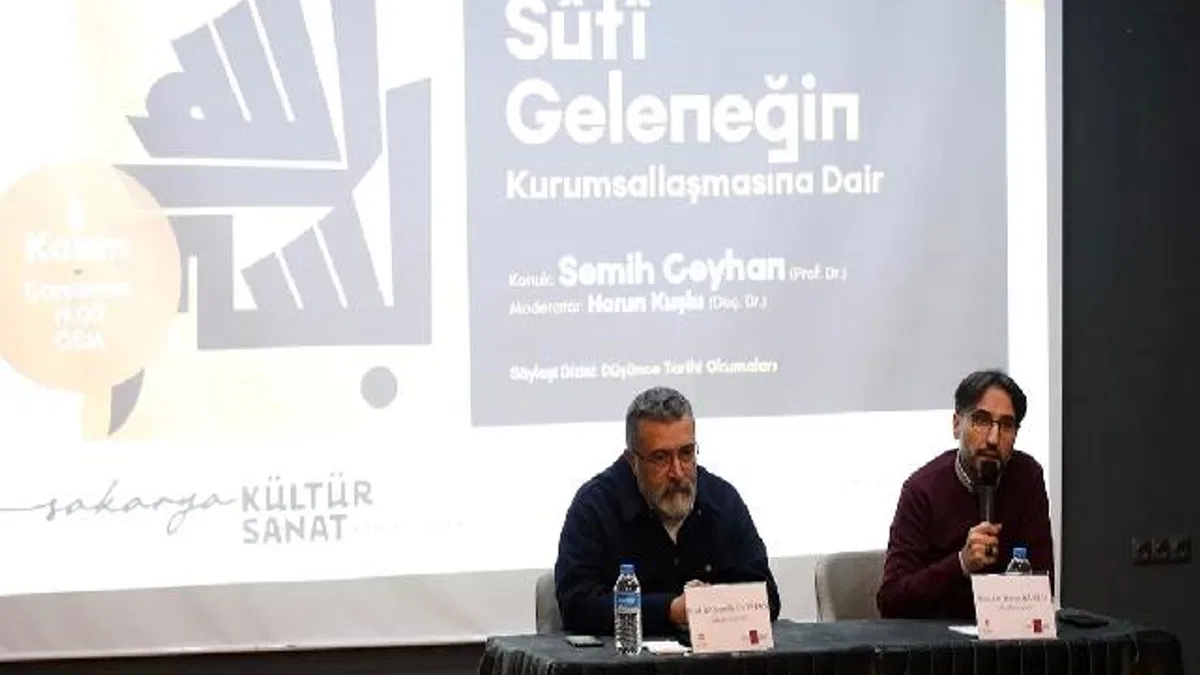 Sakarya'da 'Sûfî Geleneği' anlatıldı