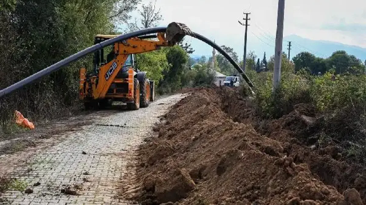 Sakarya Hendek'te kesintisiz su için çalışılıyor