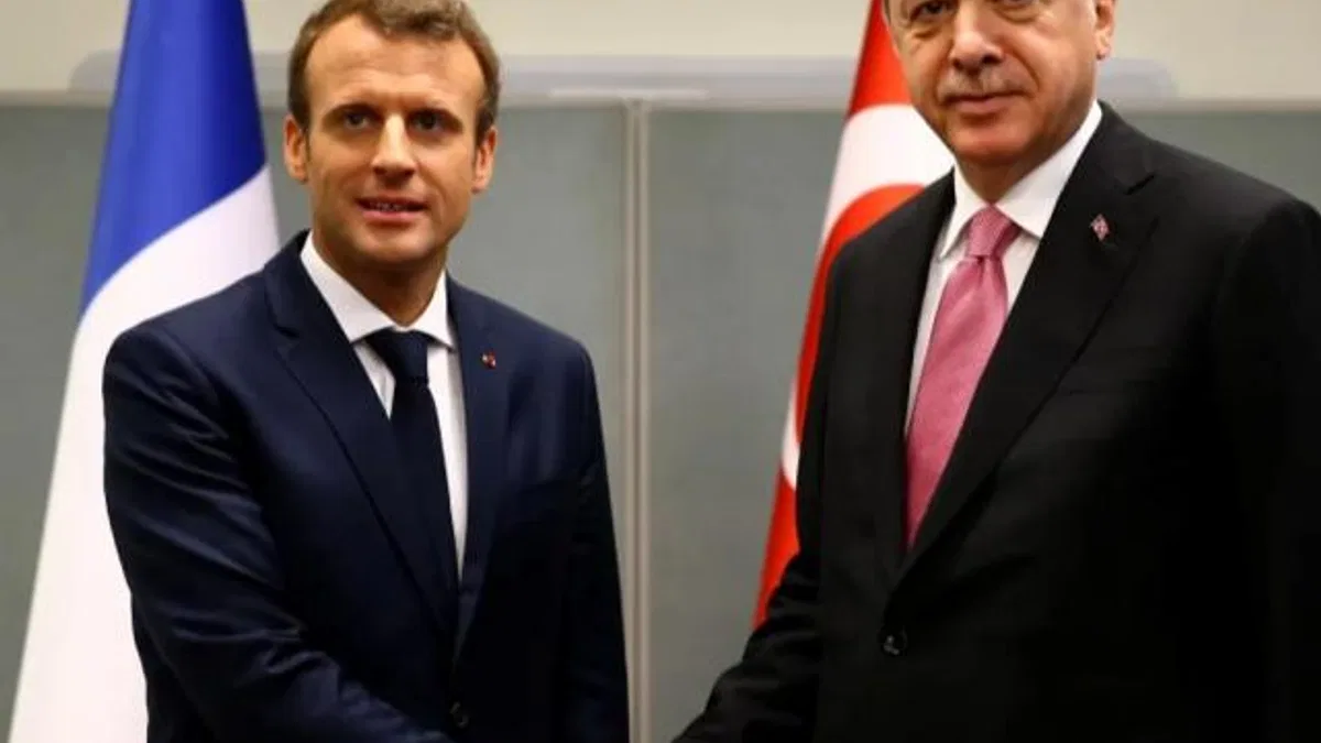 Erdoğan, Macron ile küresel çatışmaları görüştü