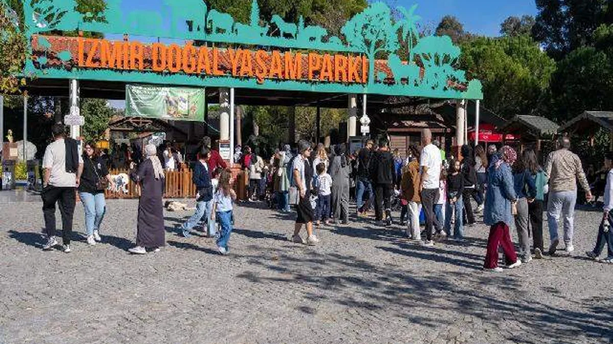 İzmir Doğal Yaşam Parkı’na ziyaretçi akını