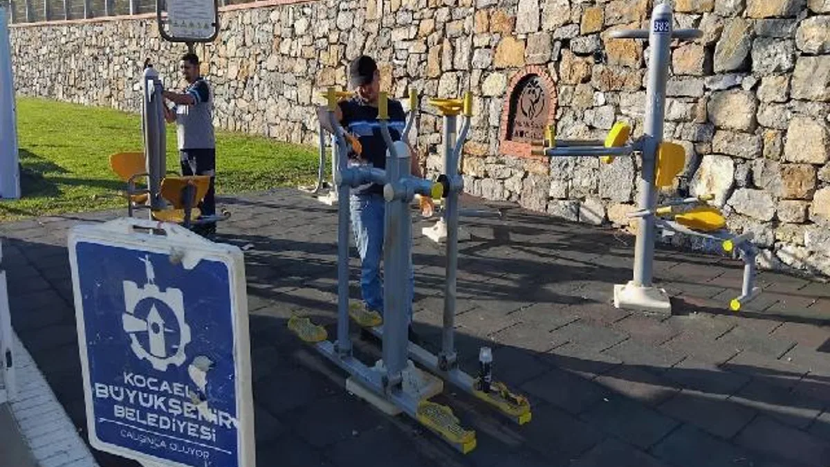 Kocaeli Darıca'da Millet Bahçesi'nde kesintisiz çalışma