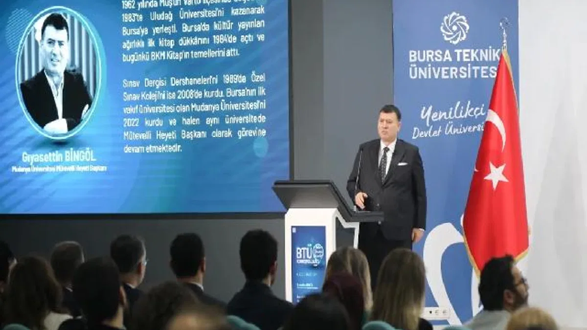 BTÜ Konuşmaları’na Gıyasettin Bingöl konuk oldu