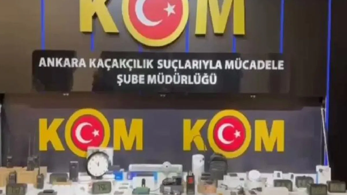 Ankara’da dinleme cihazı operasyonu... Dijital casusluk ve gizlilik ihlallerine darbe!