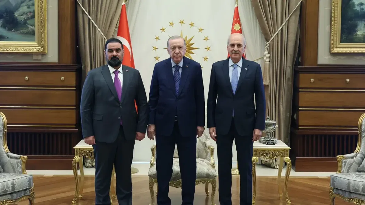 Cumhurbaşkanı Erdoğan, Irak Temsilciler Meclisi Başkanı Halbusi’yi kabul etti