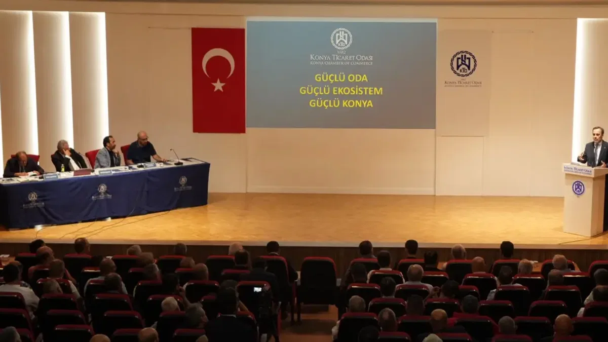 Konya Ticaret Odası’nda dönem değerlendirmesi