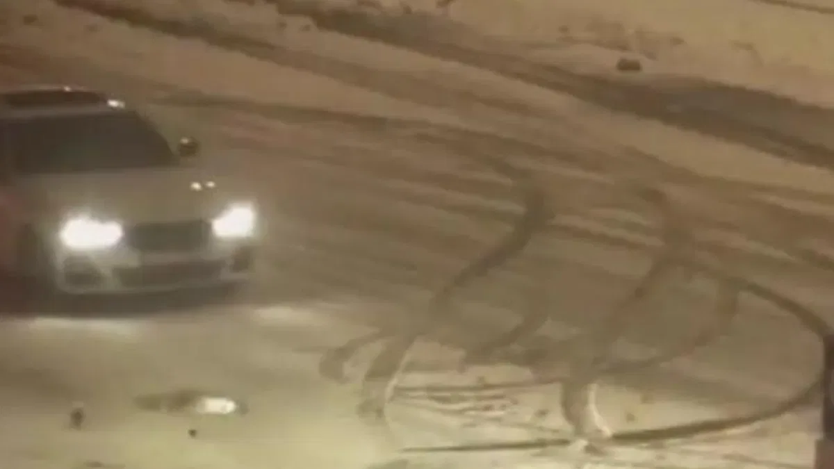 Bolu’da drift yapan sürücülere Jandarma müdahalesi
