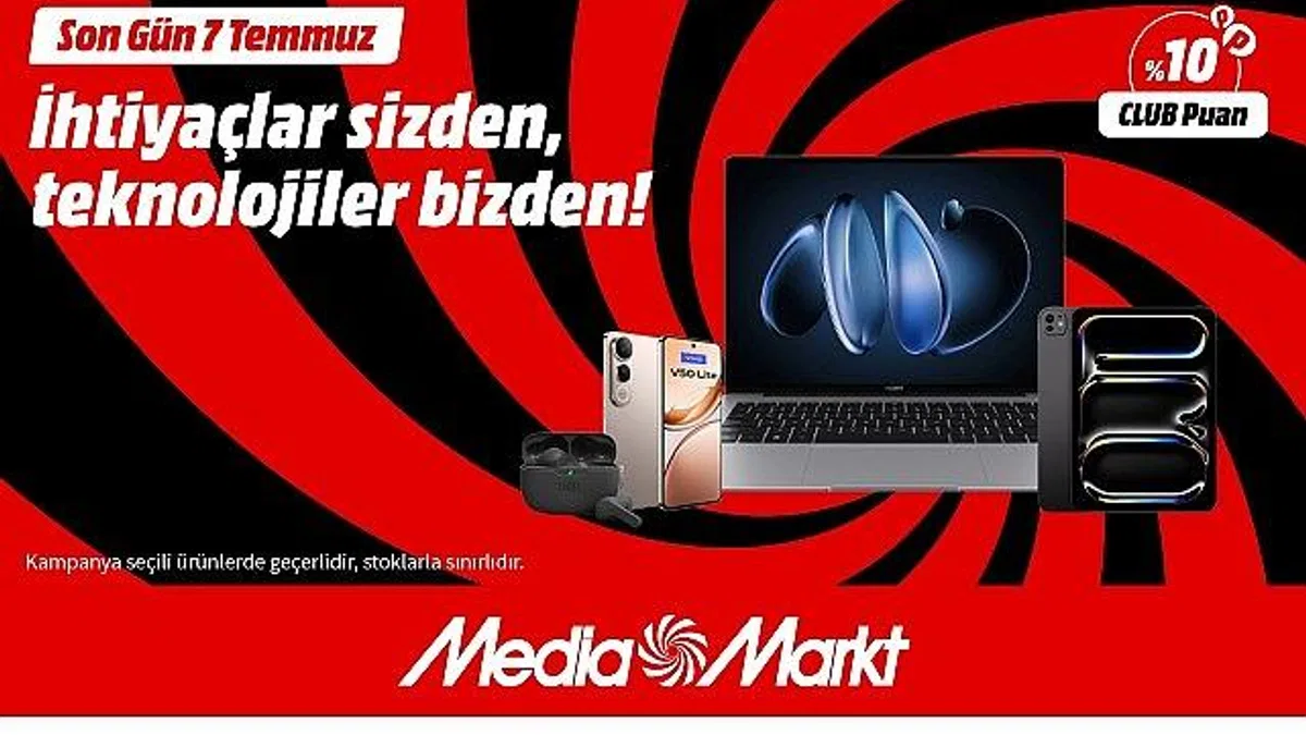MediaMarkt'tan "İhtiyaçlar Sizde, Teknolojileri MediaMarkt'ta" kampanyası
