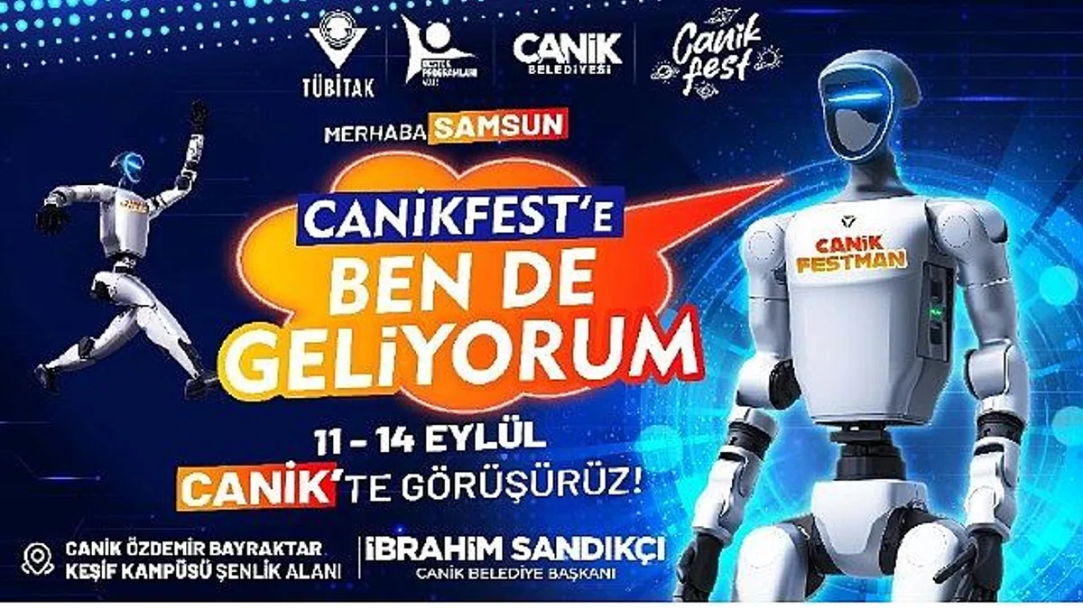 İnsansı Robot Canik'te Sahne Alacak: Canik'ten Bir İlk Daha