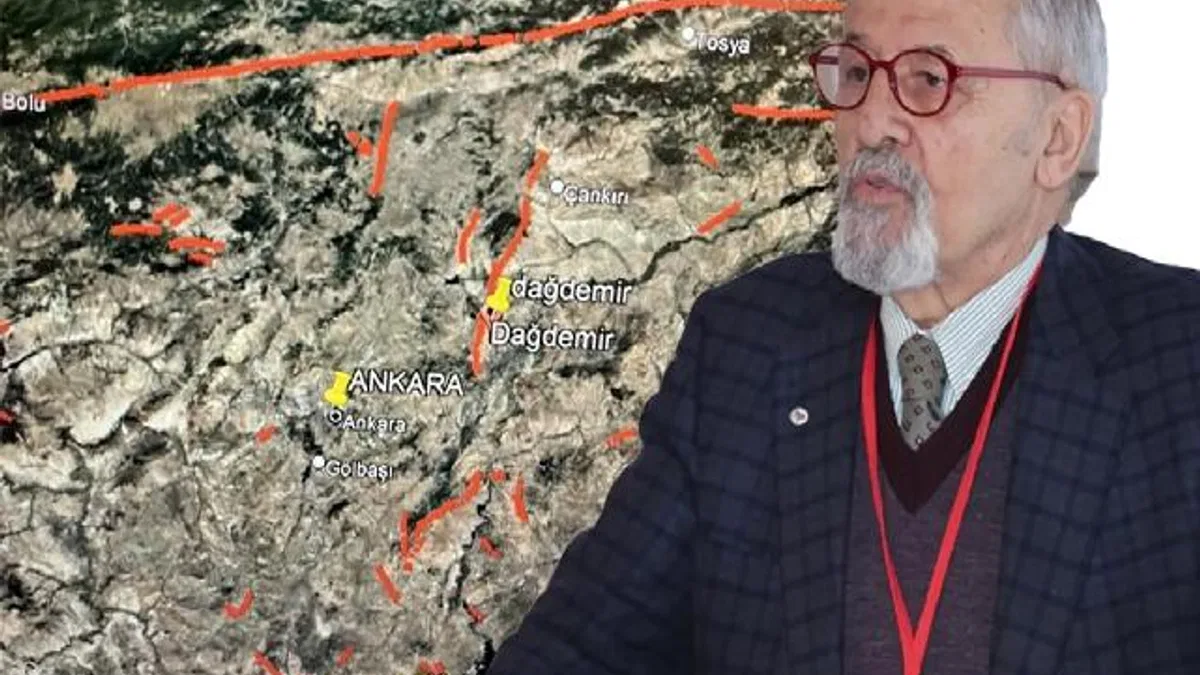 Prof. Dr. Naci Görür’den Çankırı Fay Zonu uyarısı! 7 büyüklüğünde deprem üretebilir