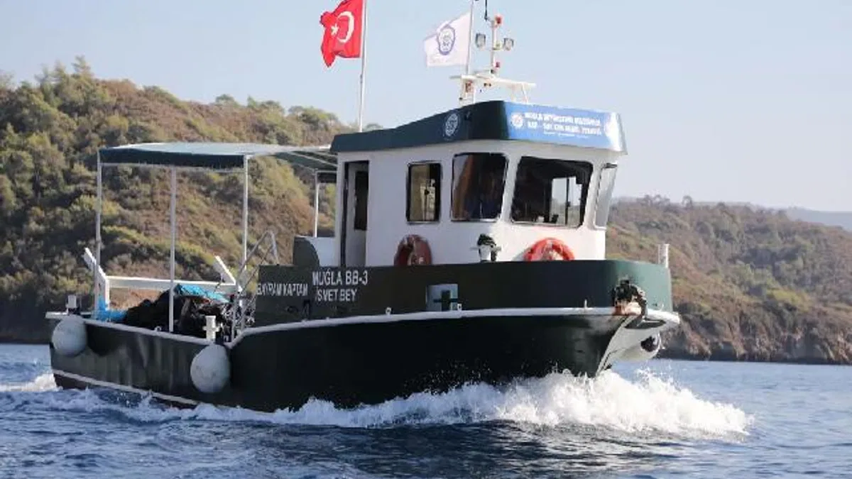 Marmaris Turunç’ta atık alım ihlali!