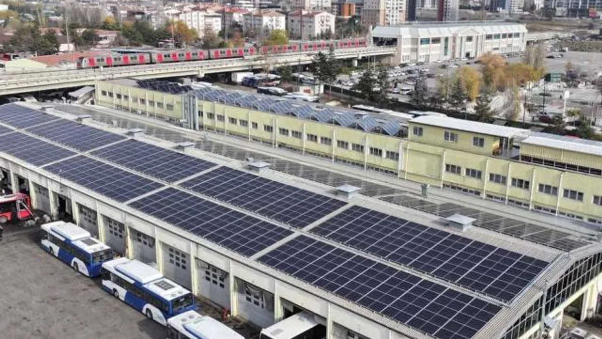 Ankara Büyükşehir’den Güneş Enerjisi hamlesi