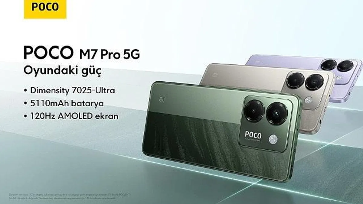 POCO M7 Pro 5G: Bütçe Dostu Fiyatla 5G Hızının Gücü