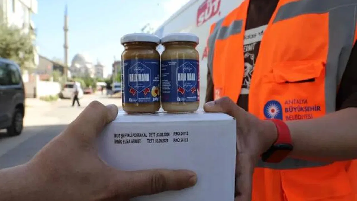 Antalya'da bebeklere “Halk Mama” desteği