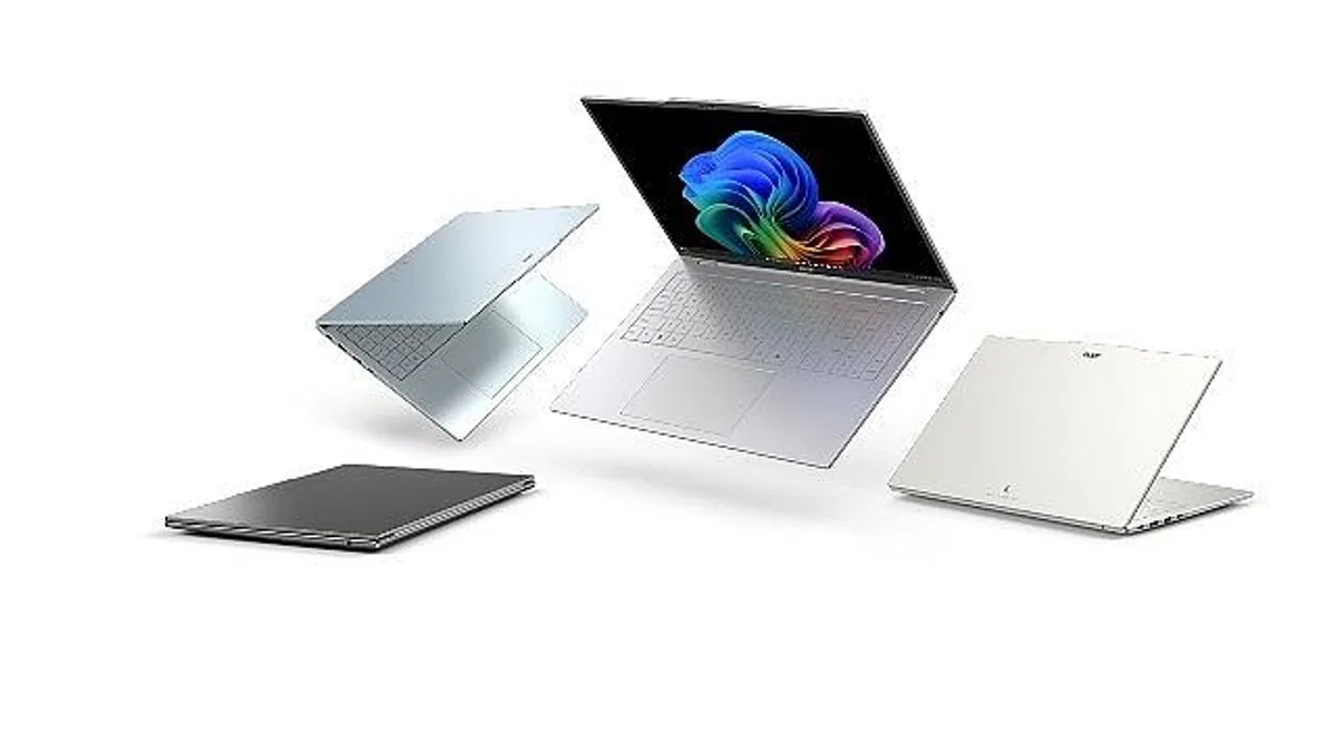 Acer Hareket Halindeki Modern Profesyoneller İçin Ultra Hafif Copilot+ PC Modeli Yeni Swift Air 16'yı Tanıttı