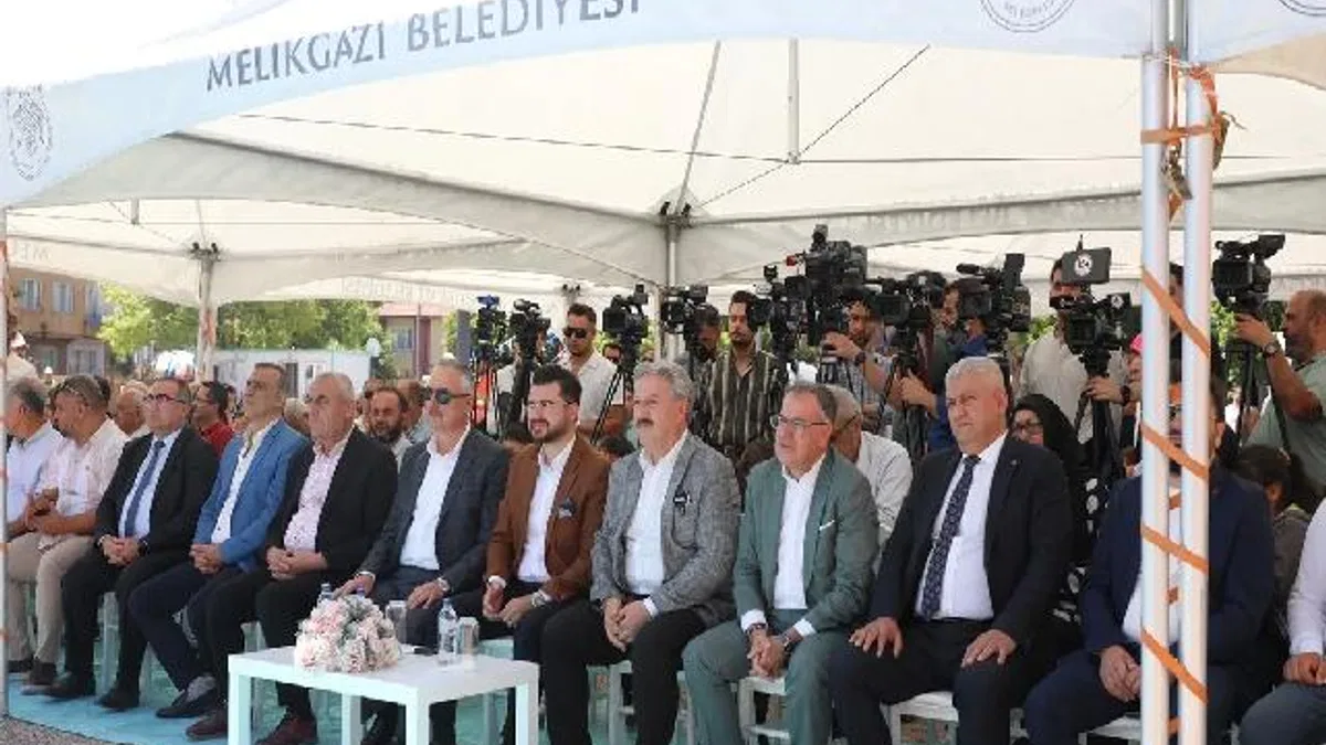 Kayseri Melikgazi'de Aydınlıkevler'de dönüşüm başlıyor