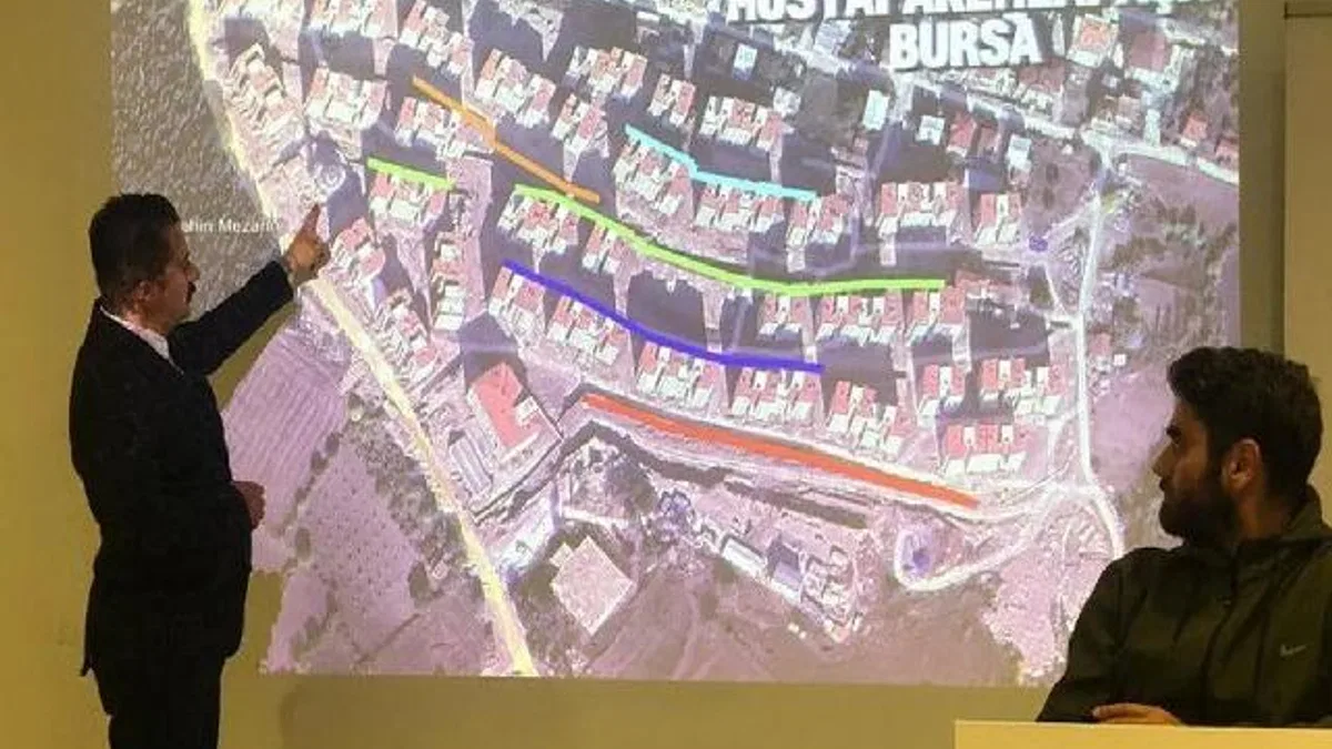 Bursa Mustafakemalpaşa TOKİ projesine JMO Güney Marmara'dan bilimsel takip!