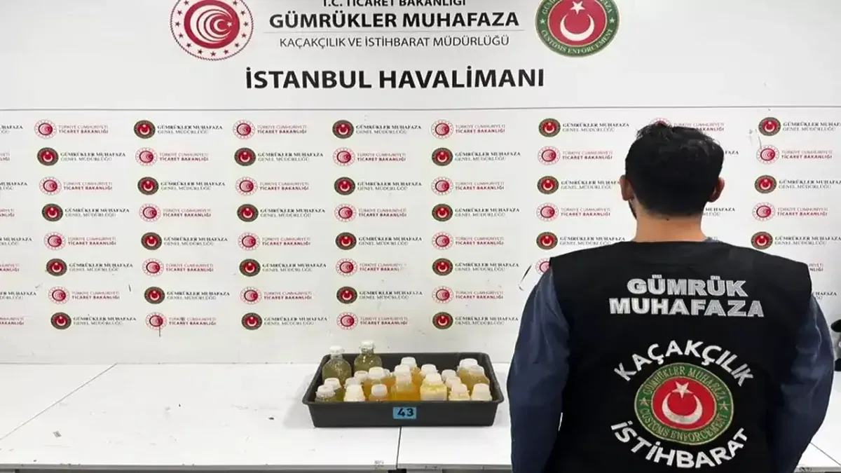 İstanbul havalimanında 34 kilo kokain ele geçirildi