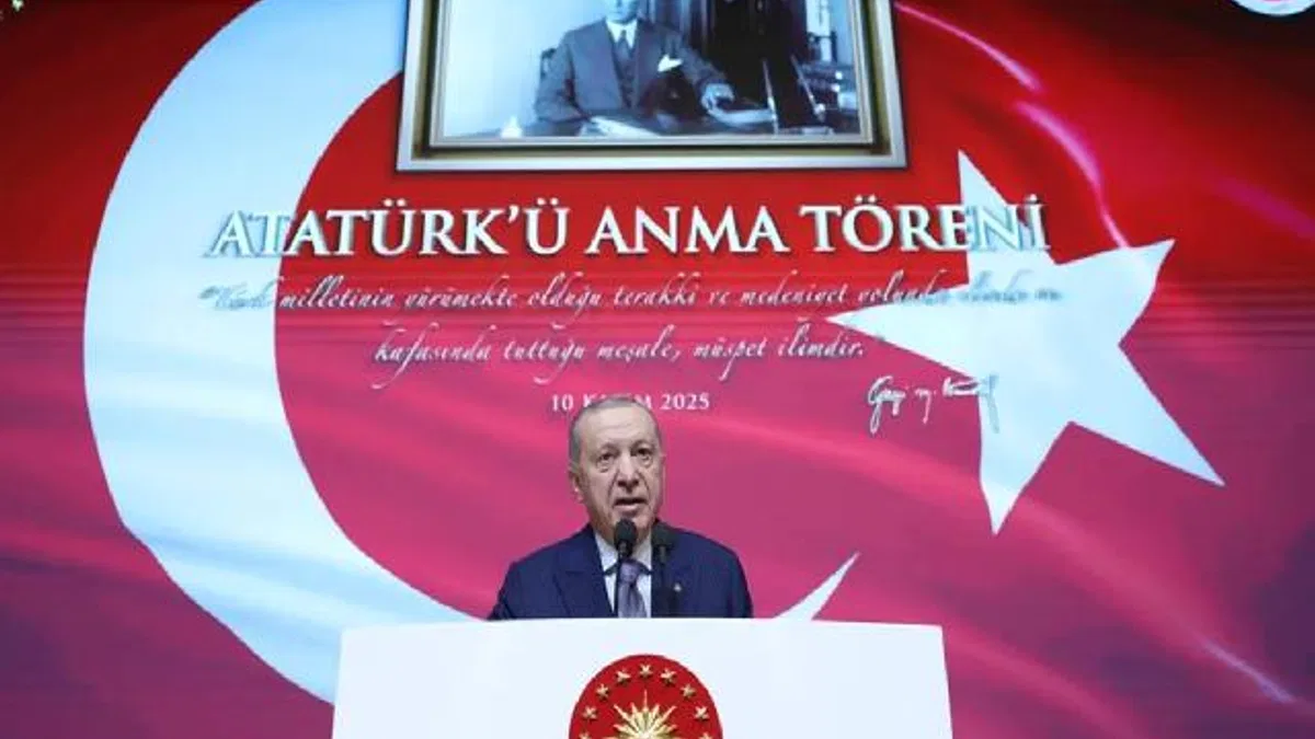 Cumhurbaşkanı Erdoğan: Gazi Mustafa Kemal’in yol haritası 102 yıldır rehberimiz