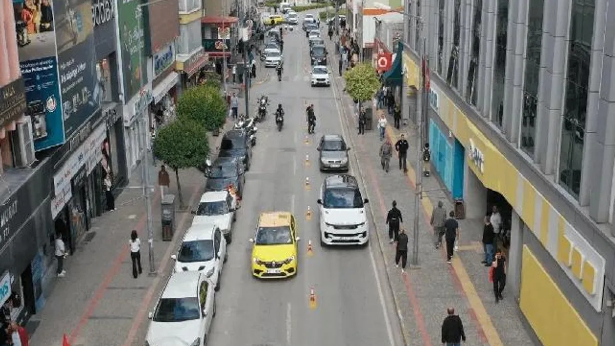 Balıkesir’de çift sıra park sorununa çözüm