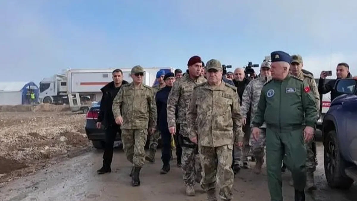 Libya askeri heyeti Ankara'da