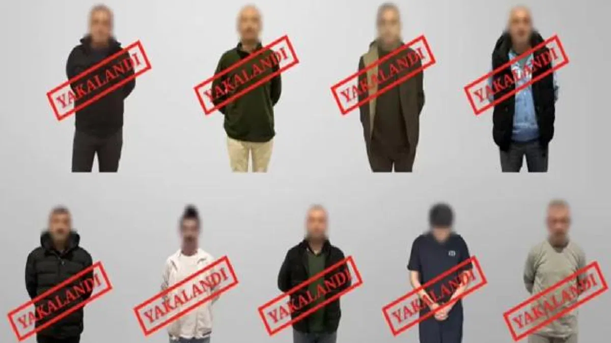 9 firari Türkiye'ye getirildi!