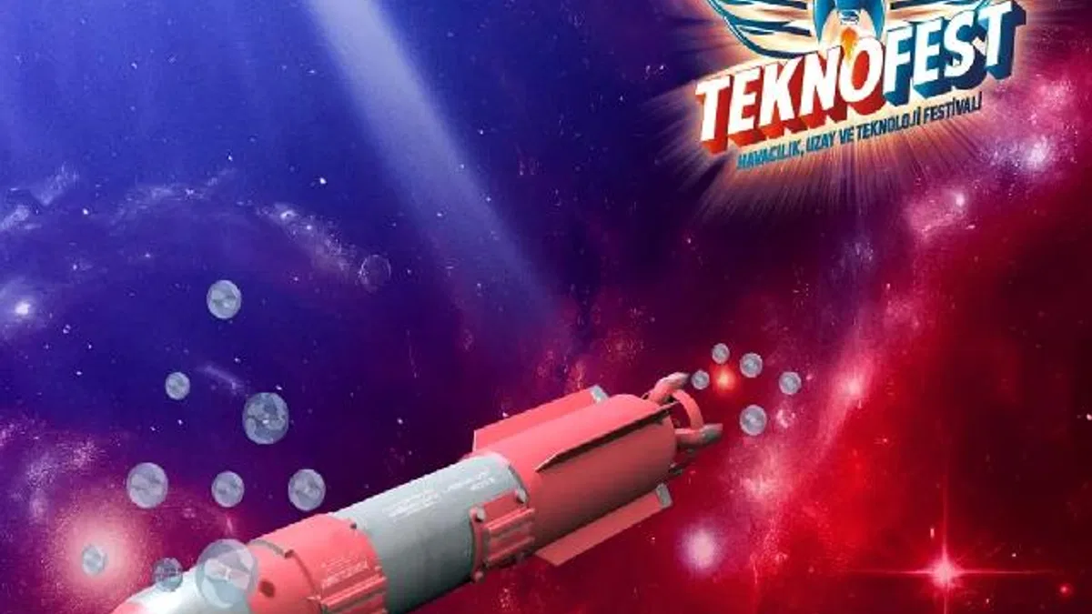 TEKNOFEST'te ilk kez Su Altı Roket Yarışması düzenlenecek