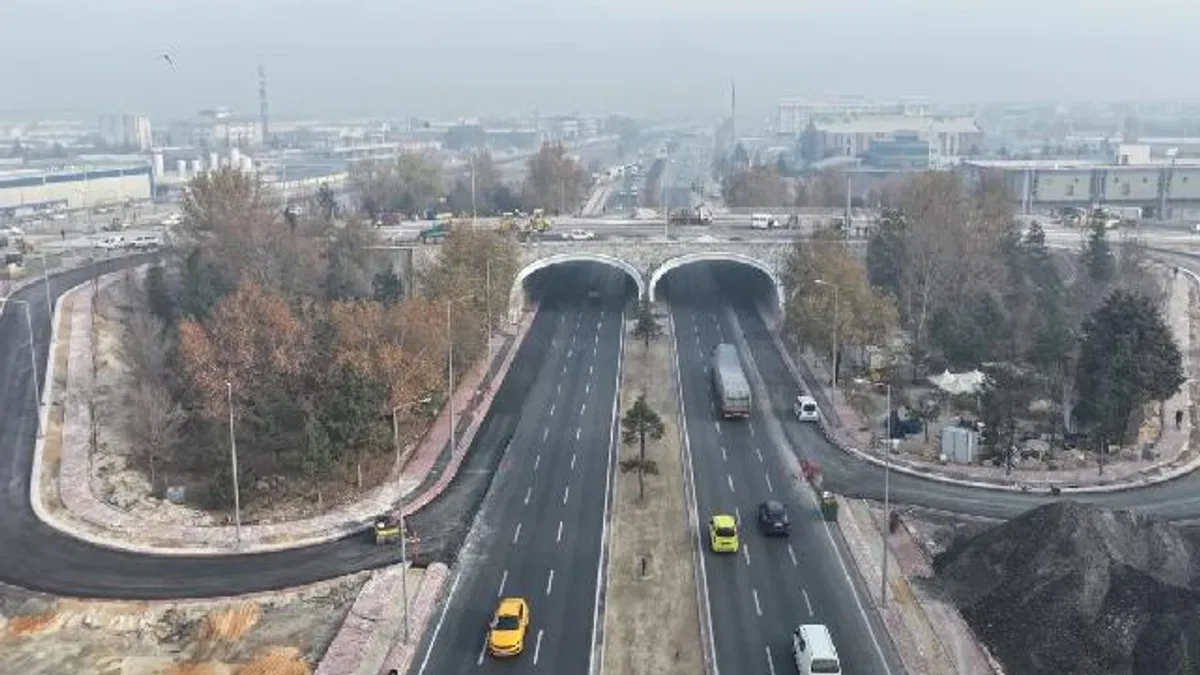 Konya'da Marangozlar Köprülü Kavşağı’nda son aşamaya gelindi