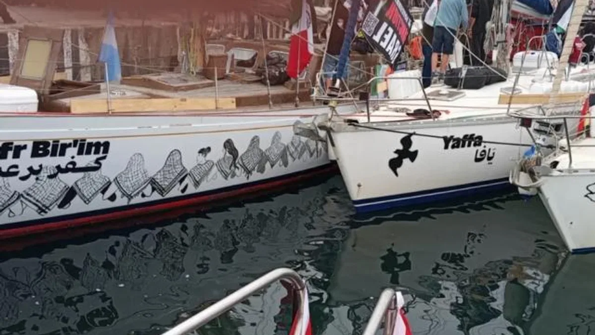 Sumud filosu Gazze hafızasıyla denize açılıyor