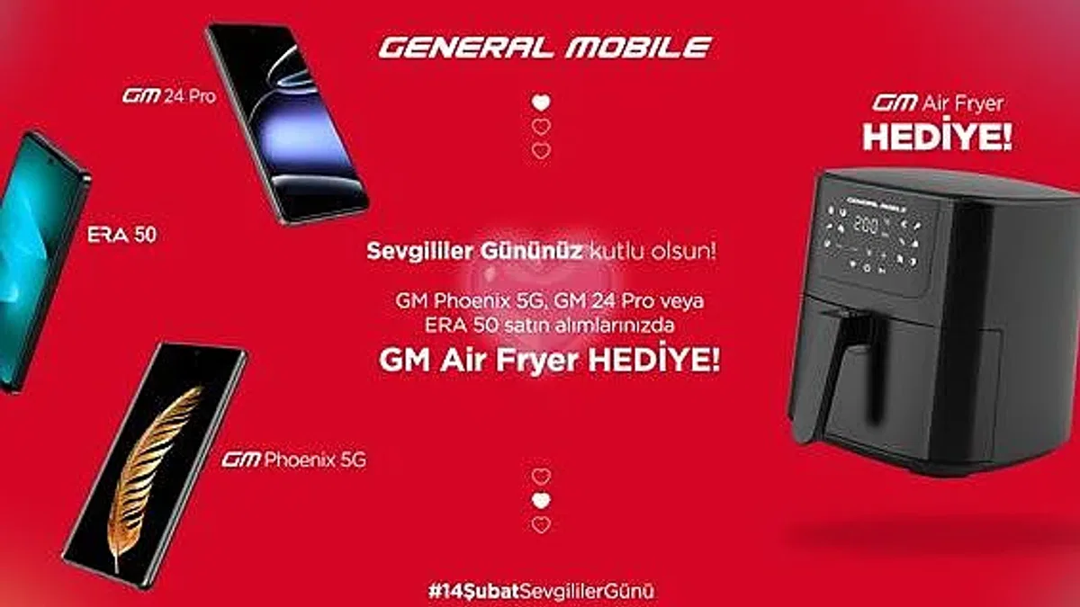General Mobile’dan Sevgililer Günü’nde Çifte Hediye