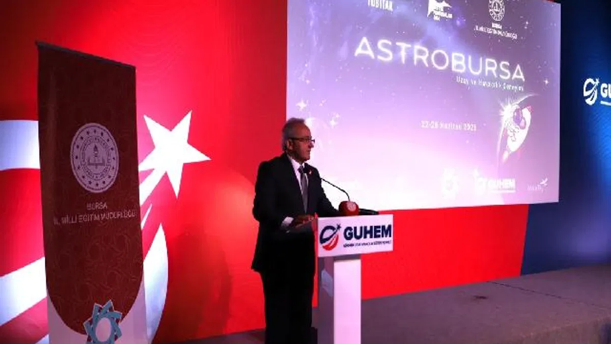 Uzay ve Havacılık Deneyimi “AstroBursa” projesi GUHEM’de başladı