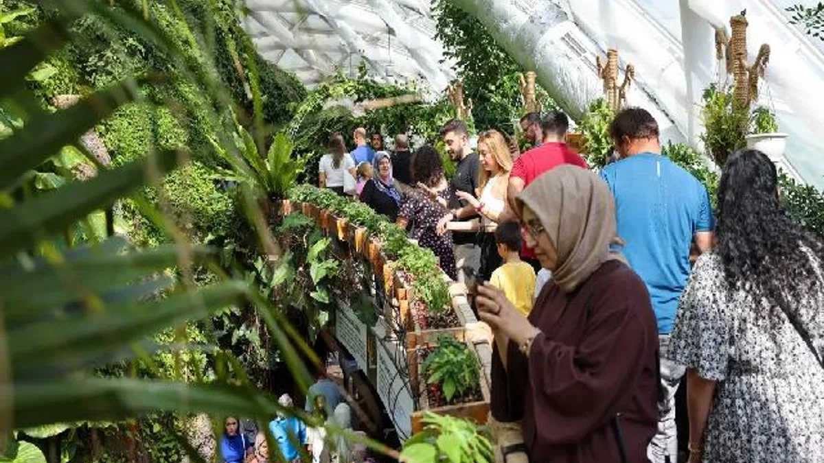 Konya Tropikal ziyaretçilerin gözdesi oluyor