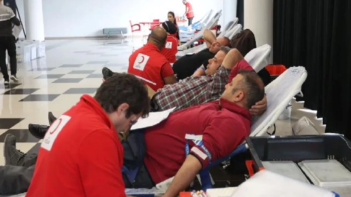 Muğla Kızılay’a kan bağışı desteğini Menteşe’de başlattı