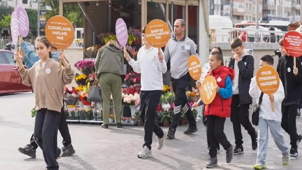 İzmir’de çocukların sesi var