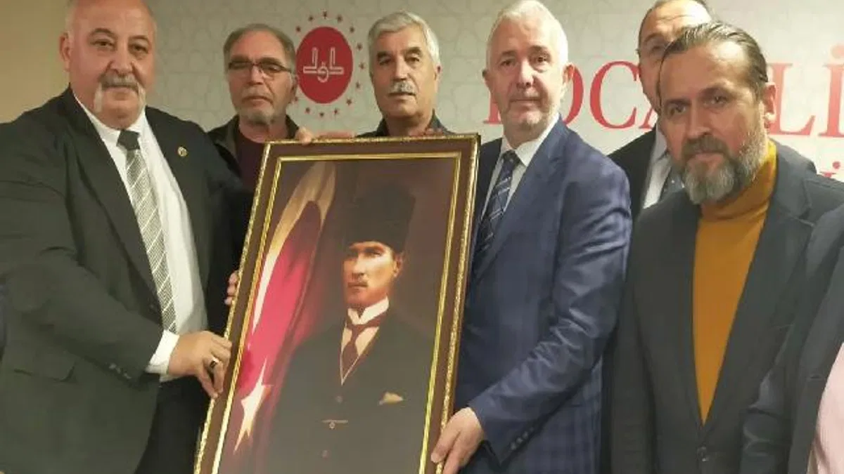 Kocaeli'de İl Müftülüğü'ne anlamlı ziyaret