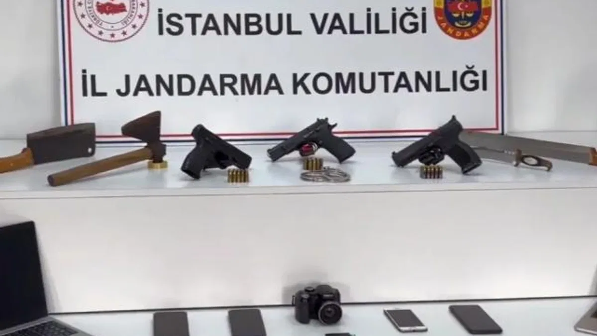 İstanbul’da organize suça 5 tutuklama!