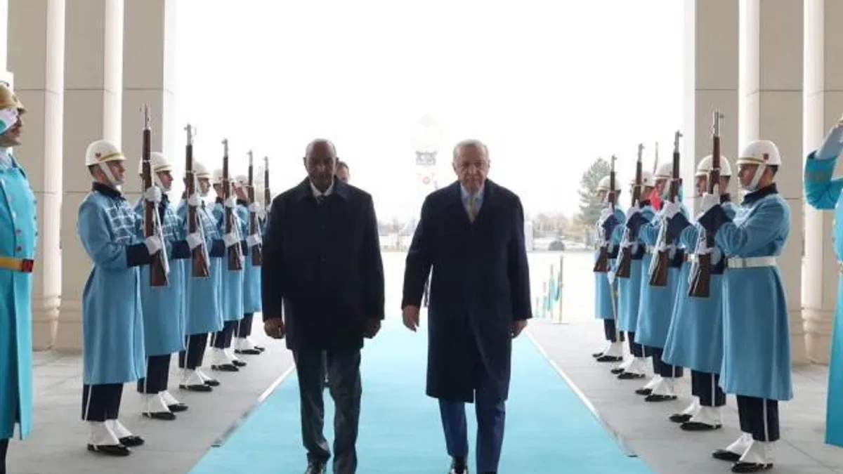 Cumhurbaşkanı Erdoğan, Sudan liderini ağırladı