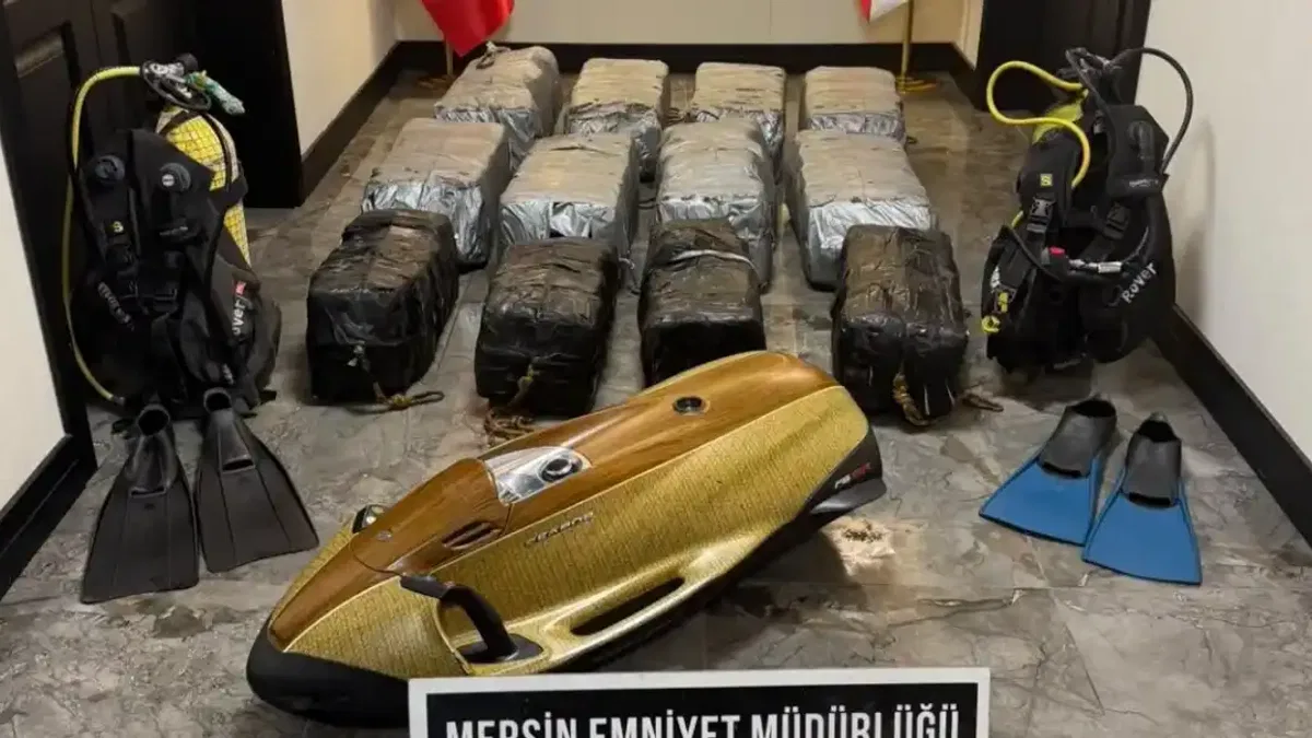 Mersin Limanı’nda gemiden 350 kilo kokain çıktı
