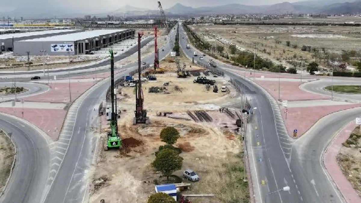 Konya'da TÜMOSAN Kavşağı genişliyor
