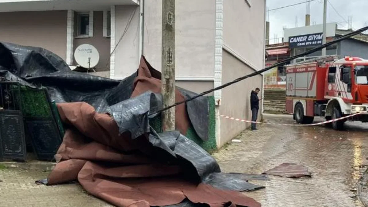 Kocaeli'de fırtına mağdurlarına Büyükşehir sahip çıktı
