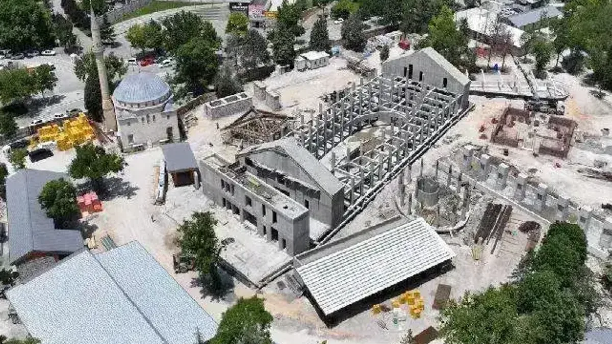 Konya’da sıfır karbon Şehir Kütüphanesi yükseliyor