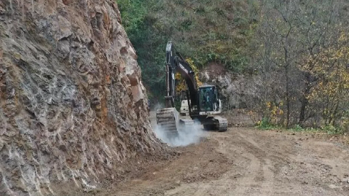 Ordu’da yol konforu artıyor