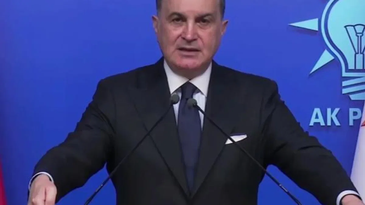 AK Parti Sözcüsü Ömer Çelik’ten,Orta Doğu ve 'Özel' yorumu... CHP kendi gündemine hakim değil
