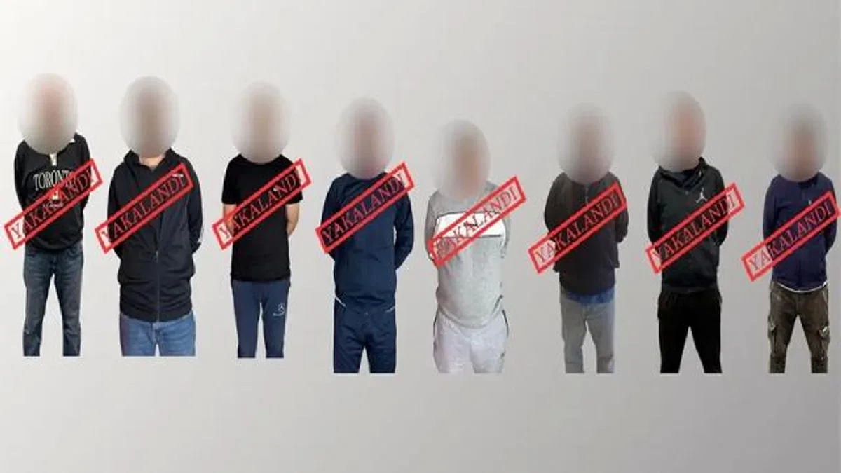 Kırmızı bültenle aranan 6 suçlu ve 2 ulusal kaçak yakalandı