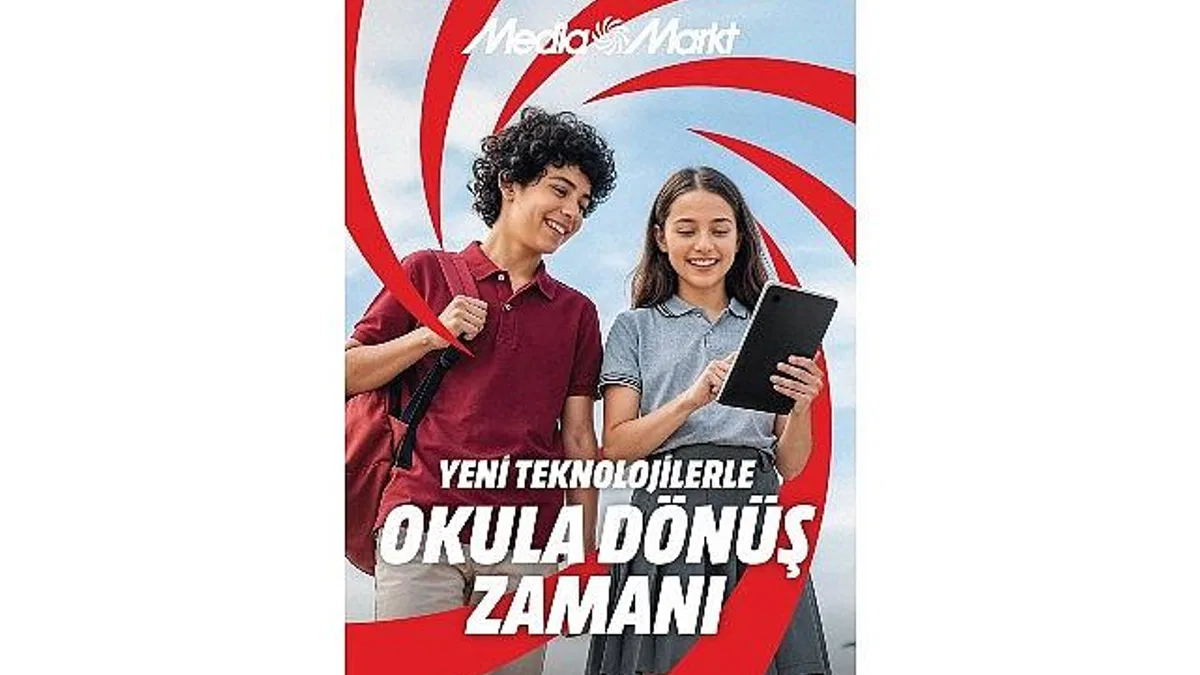 Öğrencilerin teknoloji ihtiyaçları için MediaMarkt'ın okula dönüş kampanyası devam ediyor