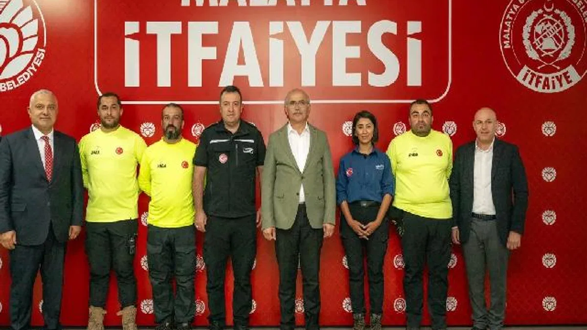 Malatya'da Başkan Er'den İtfaiye Teşkilatı'na ziyaret