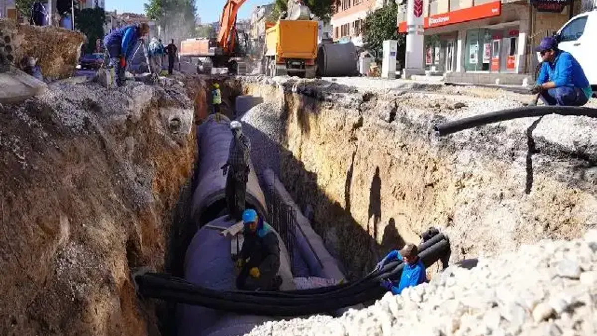 Ankara Keçiören'in 40 yıllık altyapı sorununa neşter